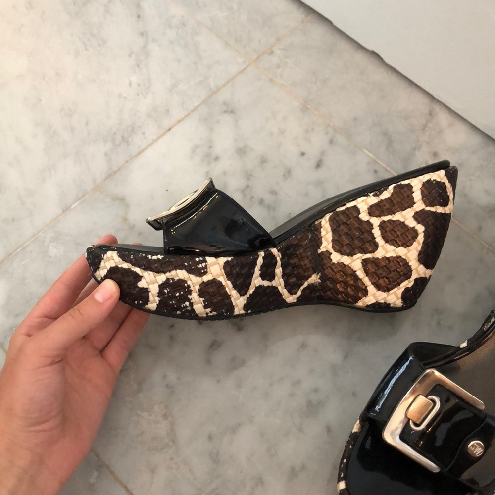 Stuart Weitzman Animal Print Mule - image 2